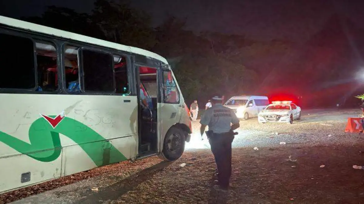 Autobús Migrantes Chiapas